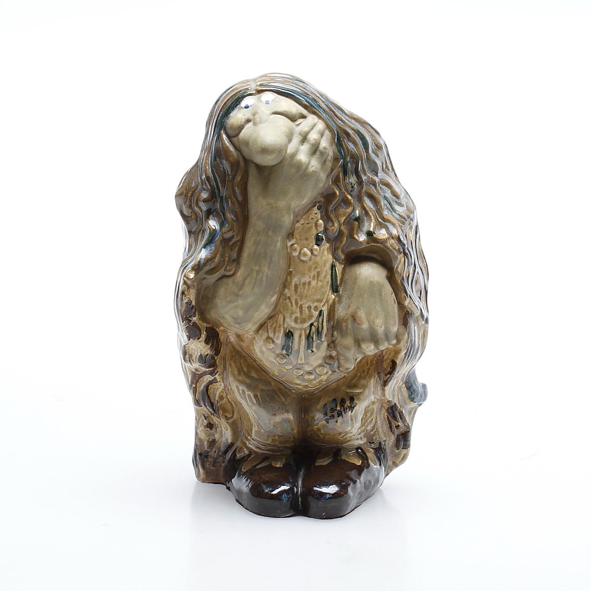 FIGURIN, keramik, efter John Bauer, Rosa Ljung.