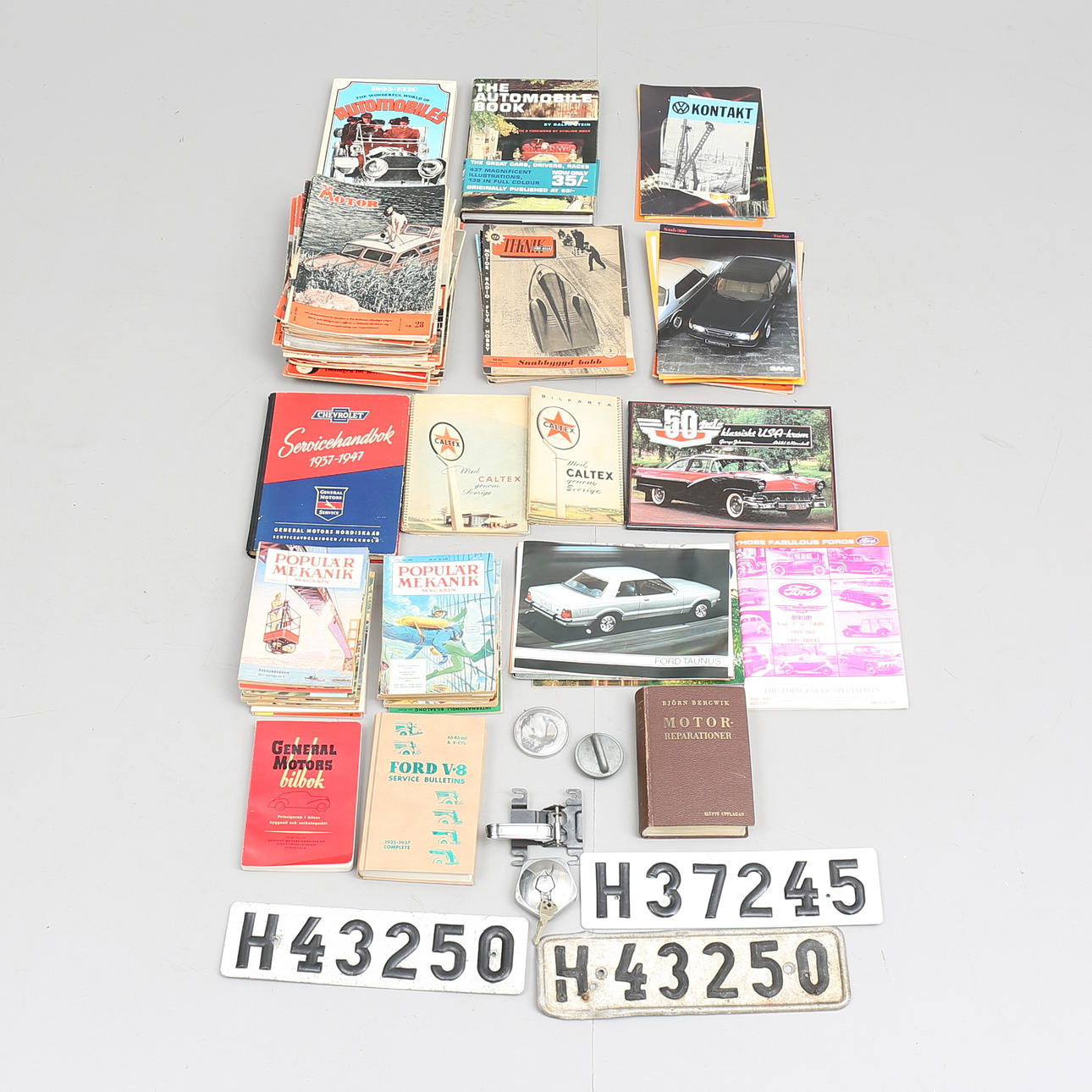 DIVERSE, parti, bil, 1900-tal.