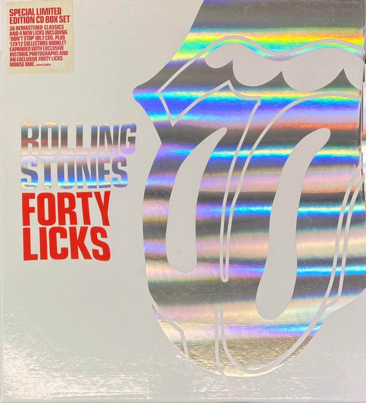 ROLLING STONES FORTY LICKS AND BLUE AND LONESOME BOX EDITIONS