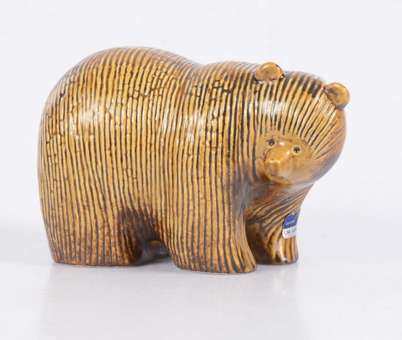 LISA LARSON. Björn, stengods, "Skansen", Gustavsberg. 1900-tal.