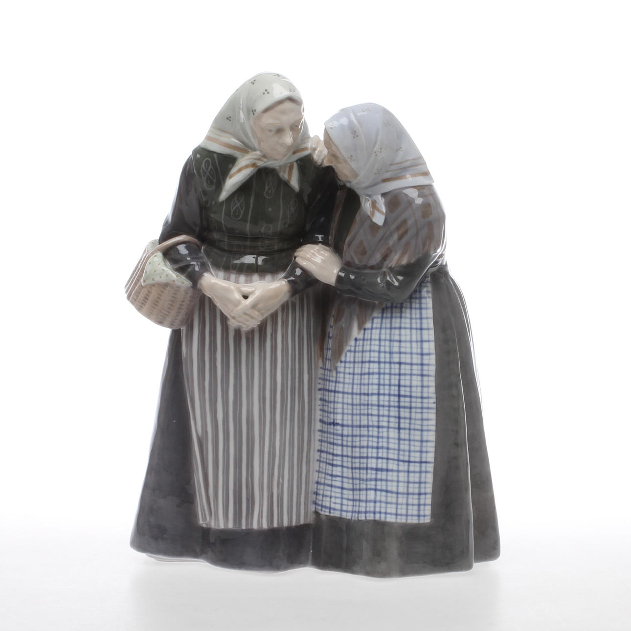 FIGURINGRUPP, Gummor, porslin, Cristian Thomsen, Royal Copenhagen.