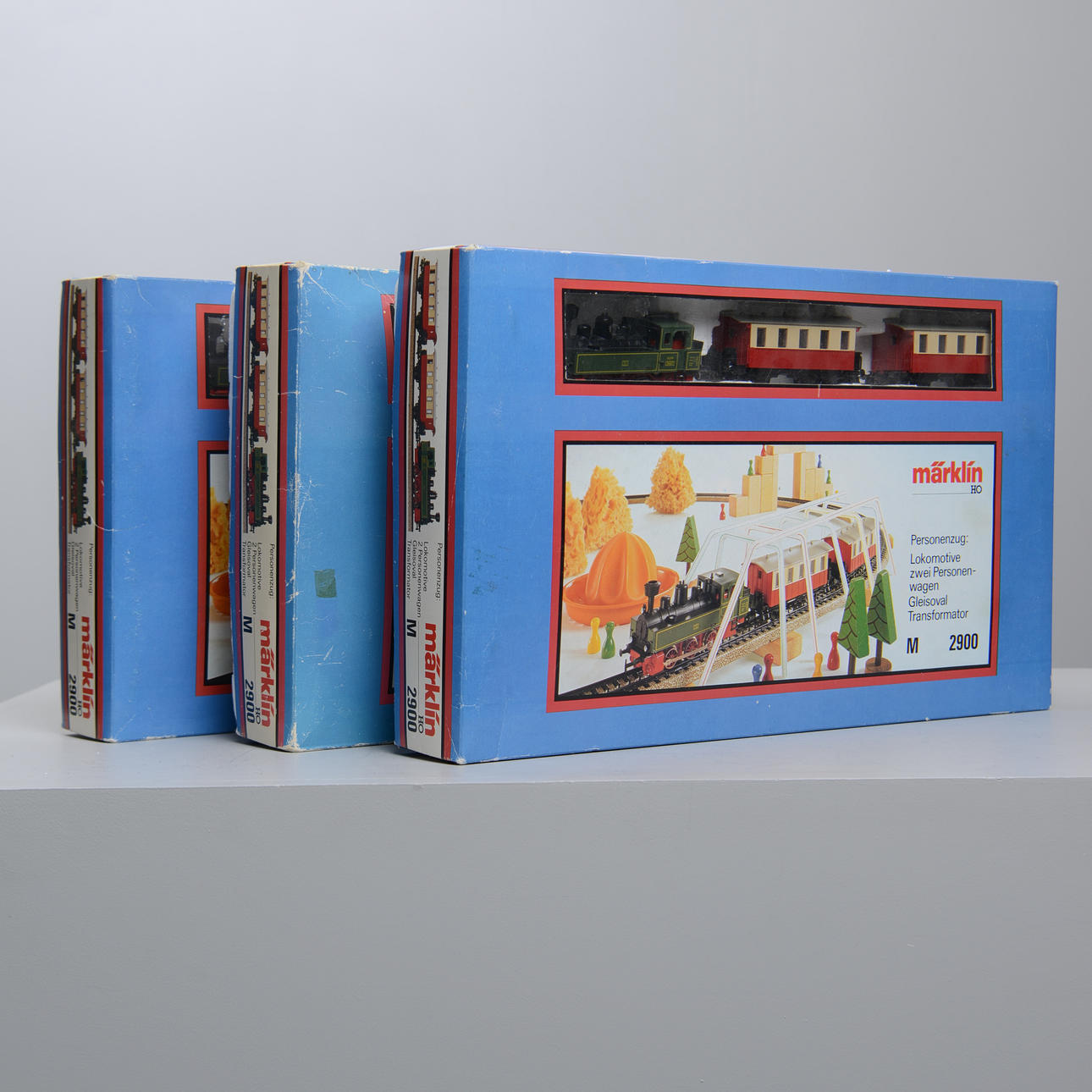 MÄRKLIN, 2900, 3 stk, togsæt.