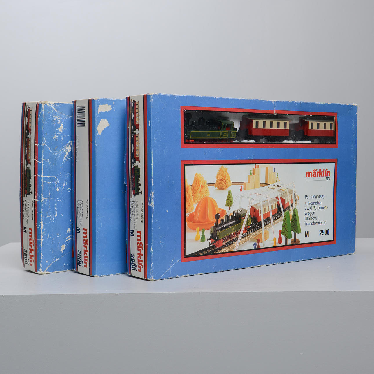 MÄRKLIN, 2900, 3 Stück, Eisenbahngarnituren.