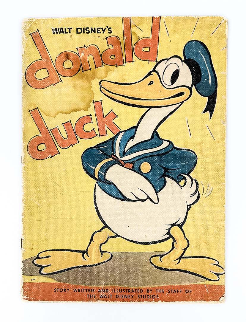 PATO DONALD, cómic de Walt Disney, 1935.