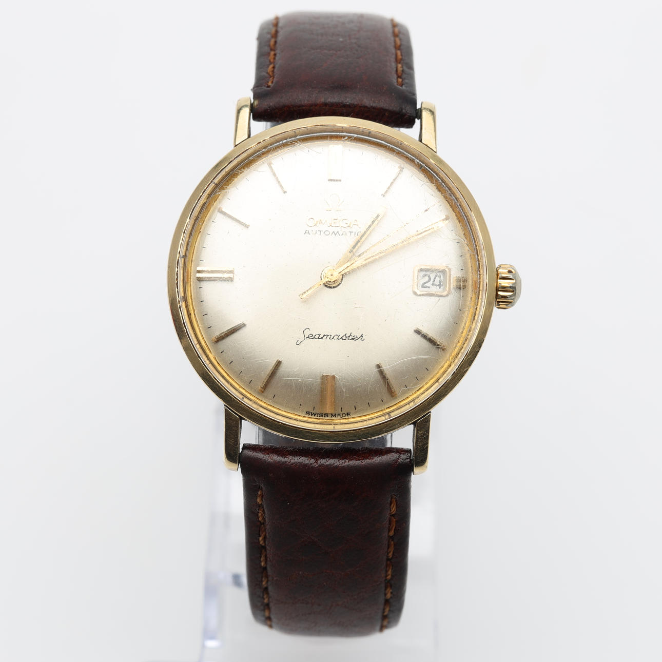 MEN'S WATCH Omega Seamaster steel automatic.