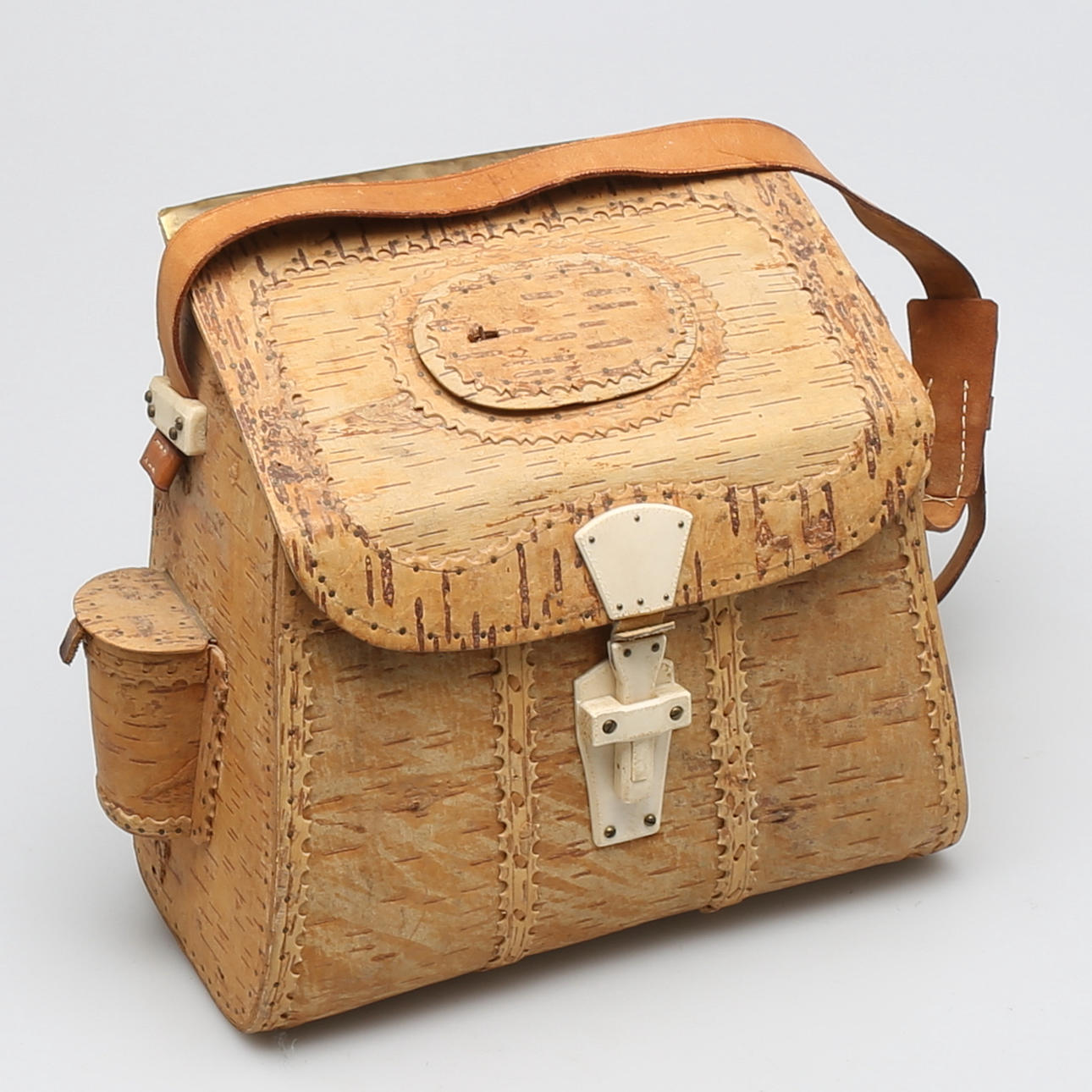 VÄSKA, näverkånk, 1950-tal.