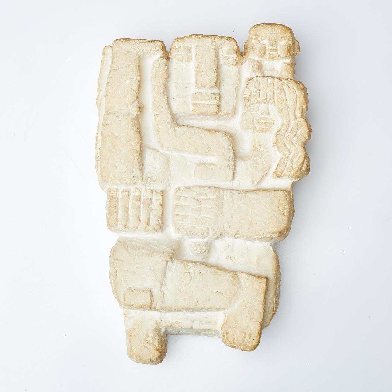 TURE JOHANSSON. wall relief, plaster, signed.