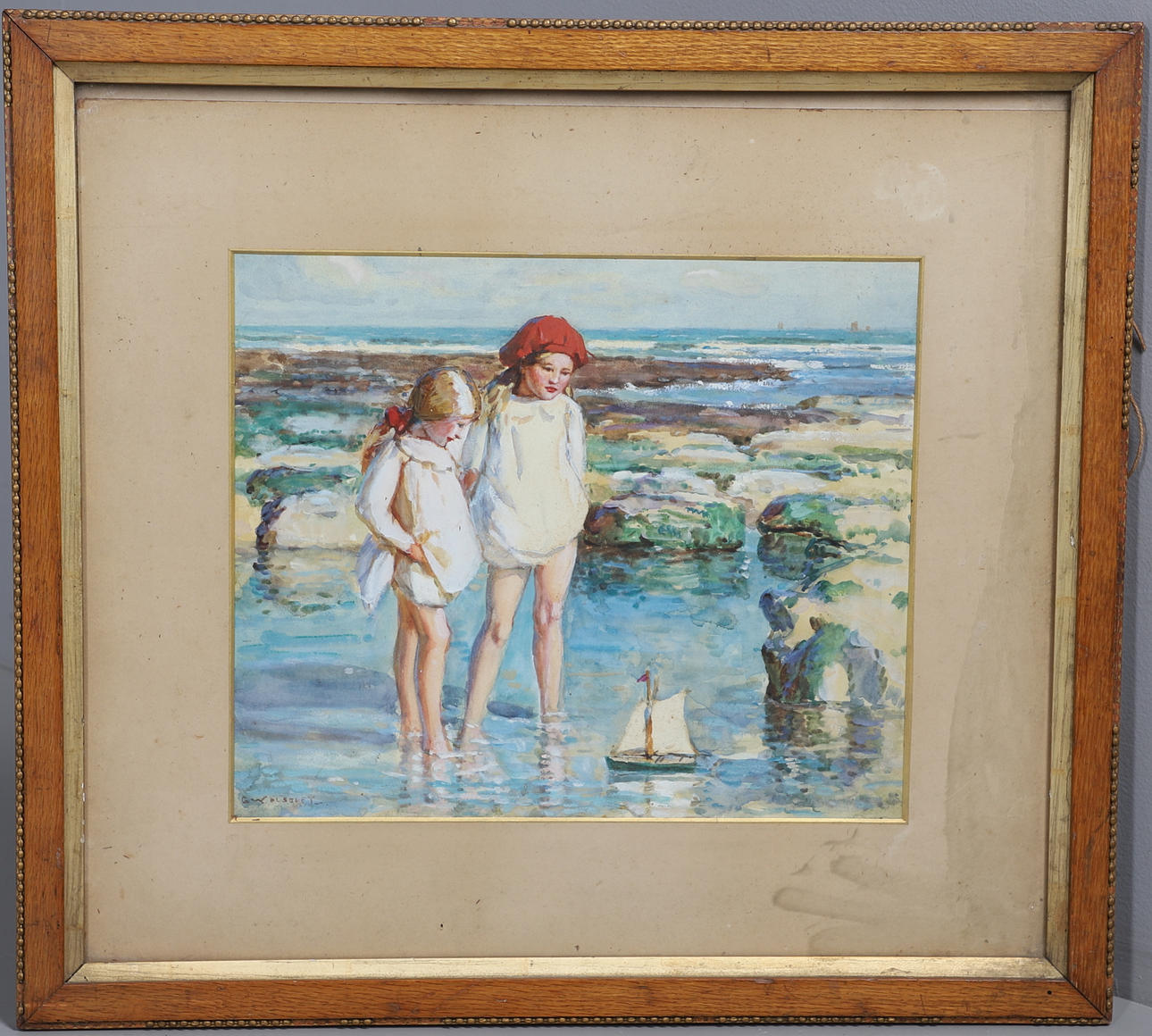 GARNET RUSKIN WOLSELEY (1884-1967). THE MAIDEN VOYAGE.