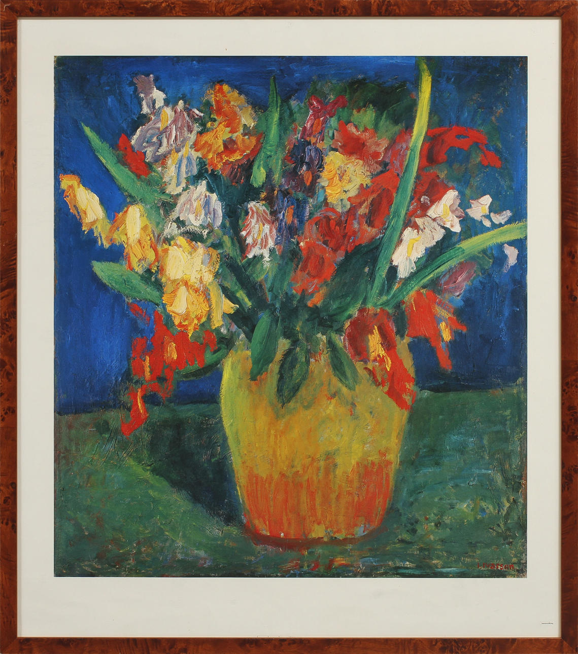 IVAN IVARSON. EFTER. Färglitografi, signerad i trycket.