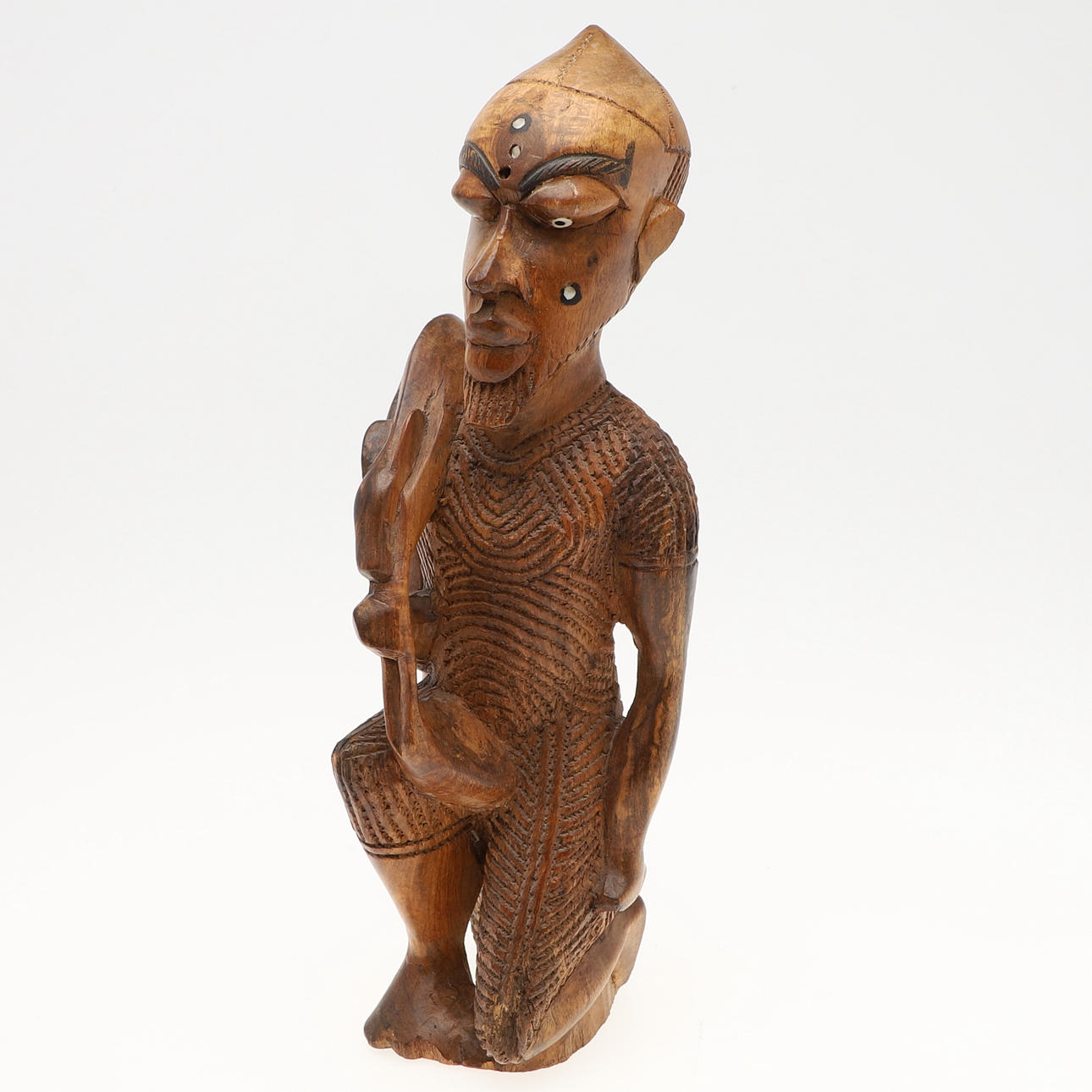 SKULPTUR, geschnitztes Holz, Afrika.