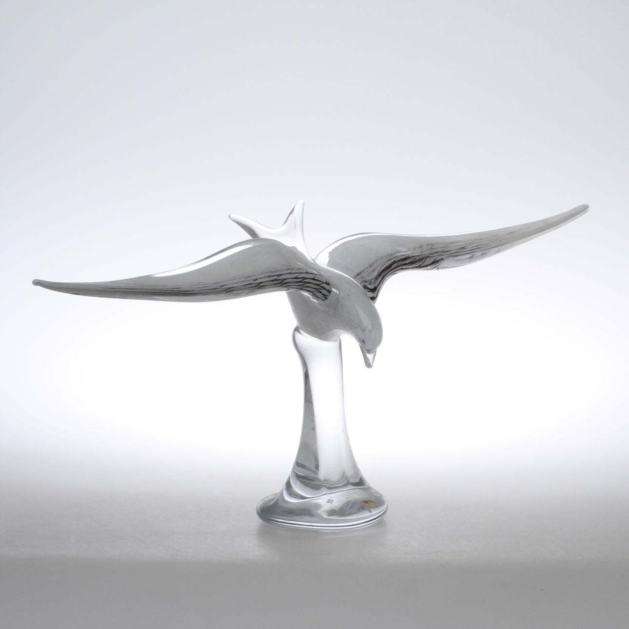 FIGURIN, glas, Marcolin FM Konstglas, 1900-tal.