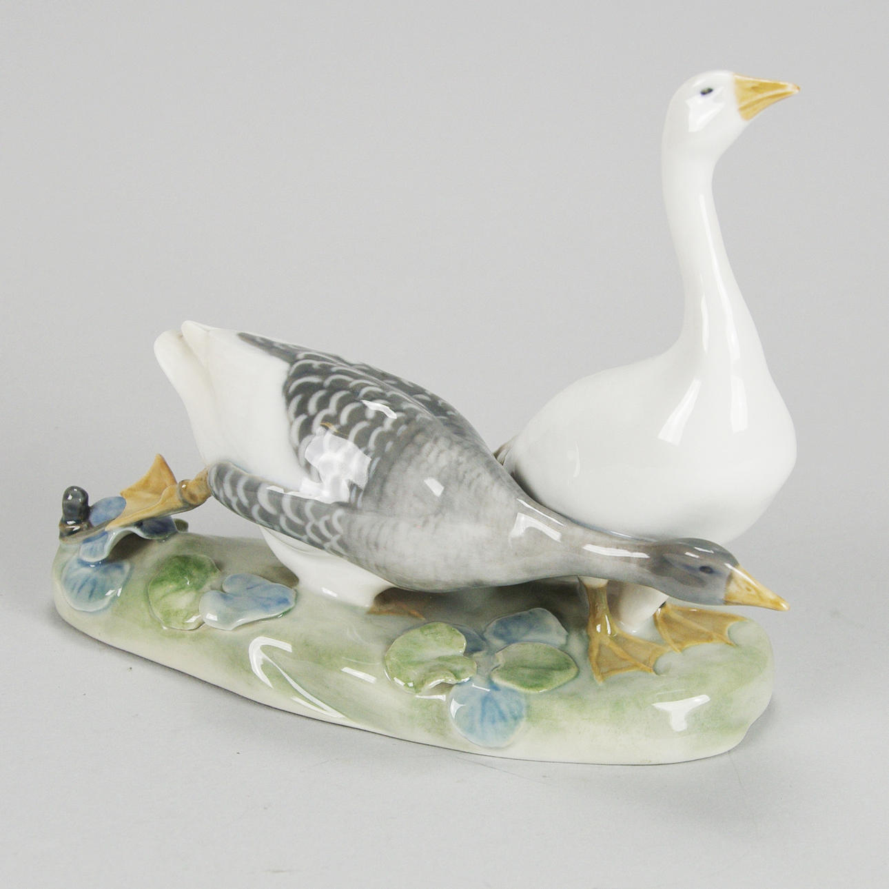 FIGURIN, porslin, gäss, Royal Copenhagen.