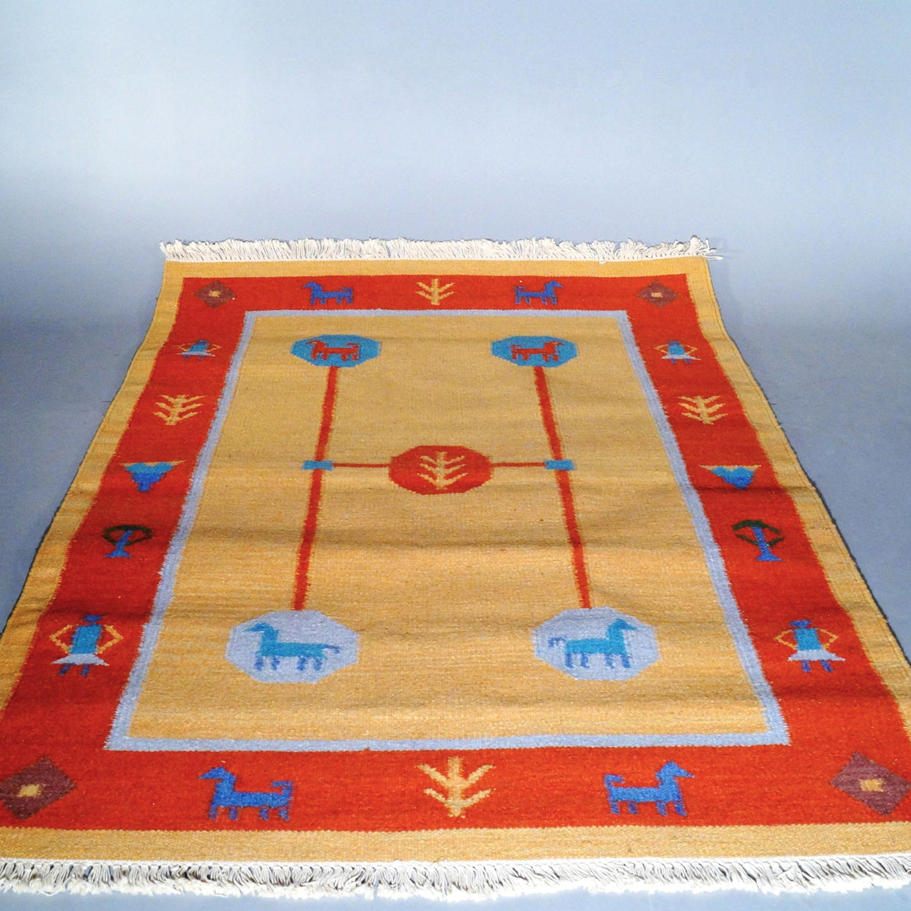 ALFOMBRA, arpillera.