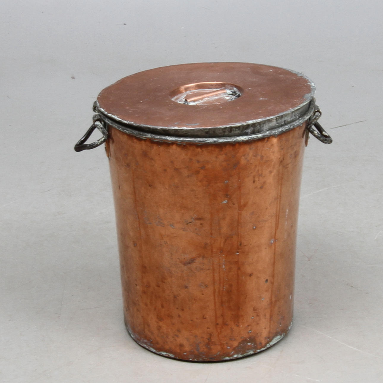 HINK med lock, koppar, 18/1900-tal.