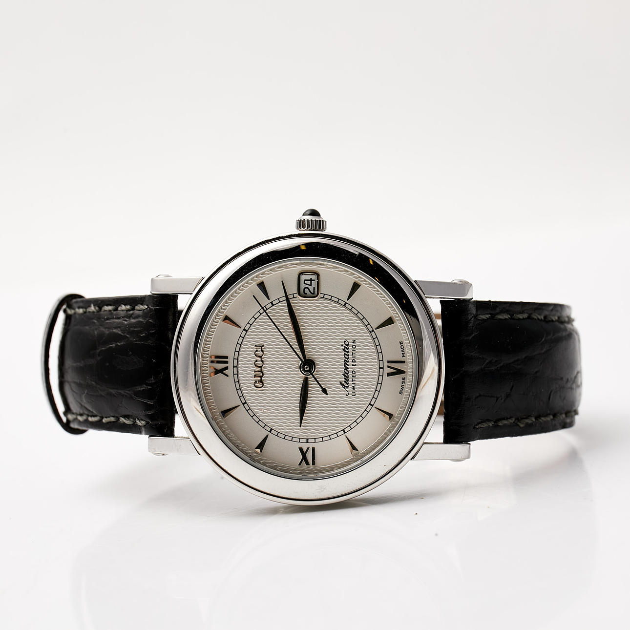 WRISTWATCH, Gucci, Limited edition 7400, automatic, date, steel