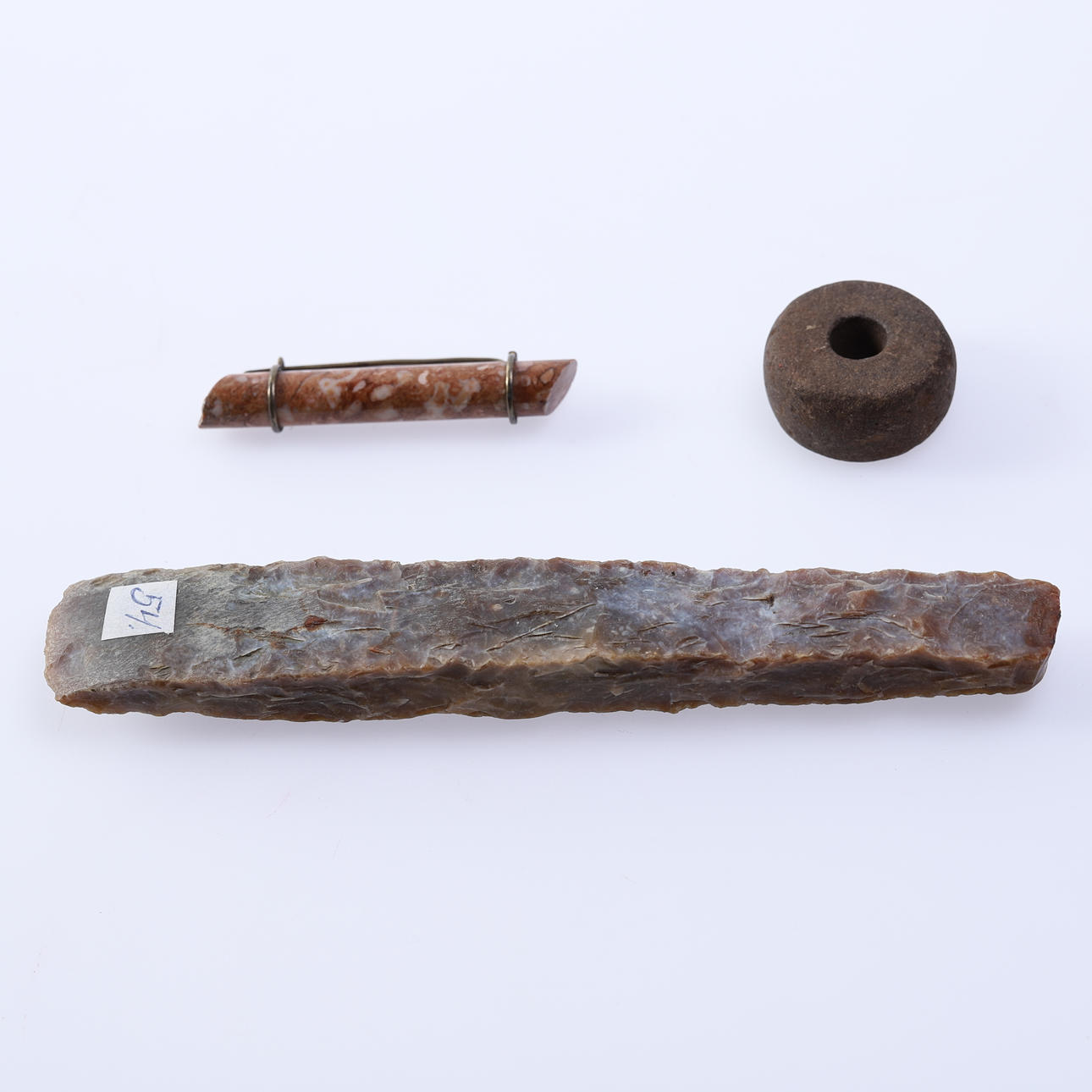 FLINTASTEN, LITEN PÄRLA, ÖVRIG STEN, 3 ST.