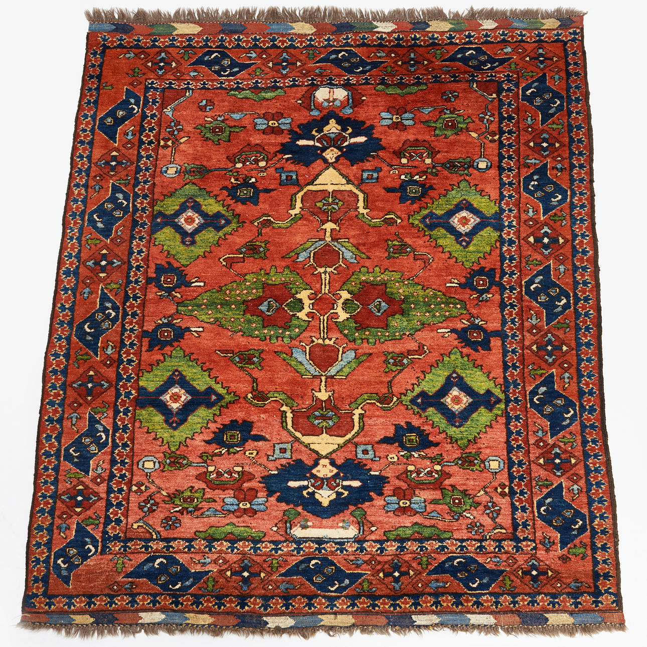 EIN TEPPICH, Usbekistan, ca 198 x 166 cm.