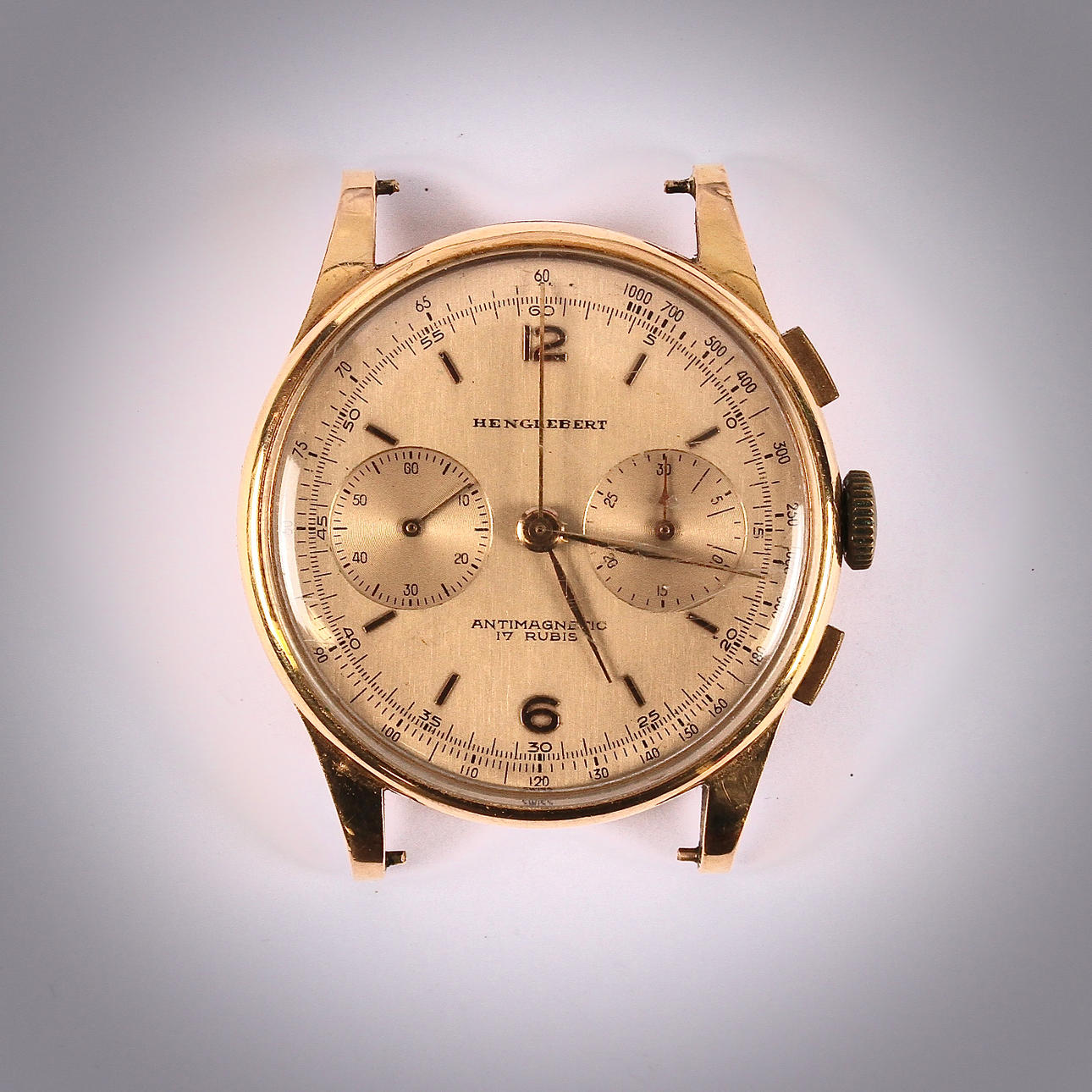 HERRARMBANDSUR, Henglebert, Chronograph.