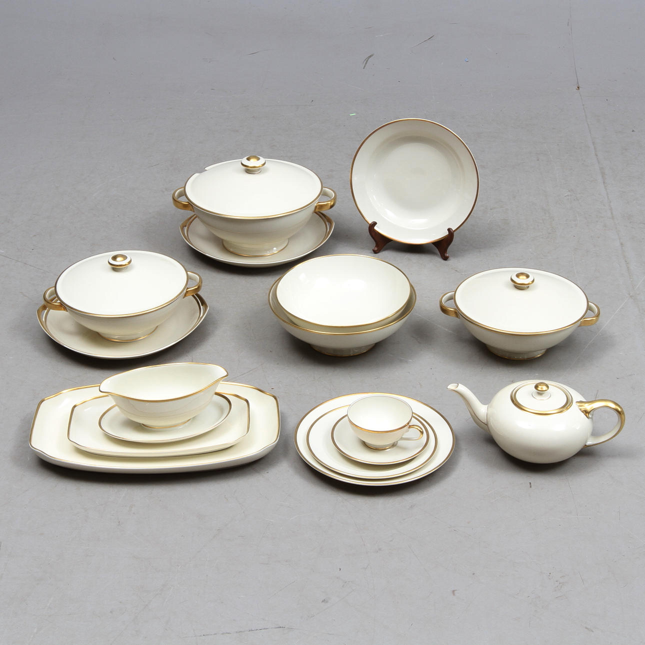 SERVISDELAR, 66 delar, porslin, Rosenthal.