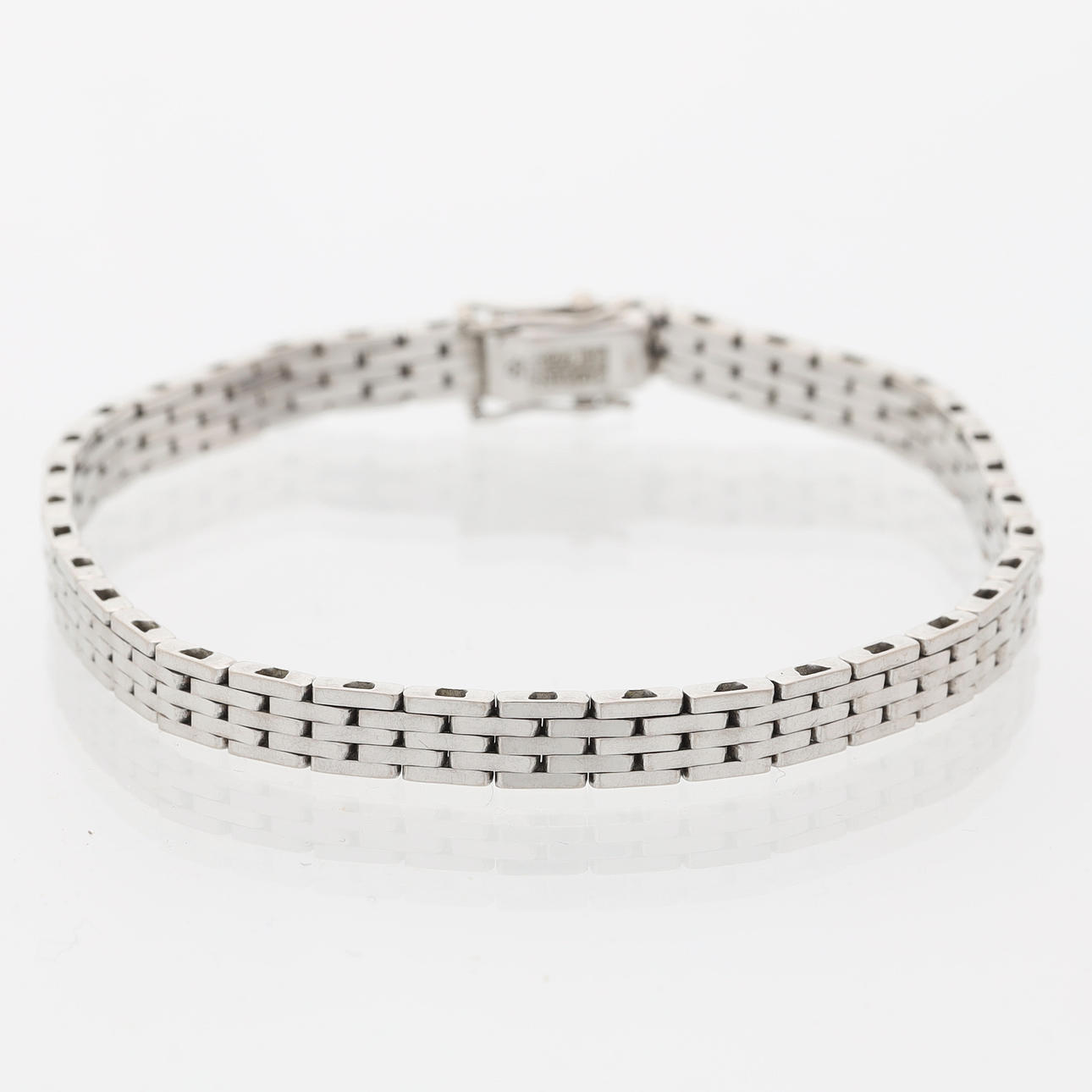 ARMBAND, vitguld 18k, Jo'ans guld.