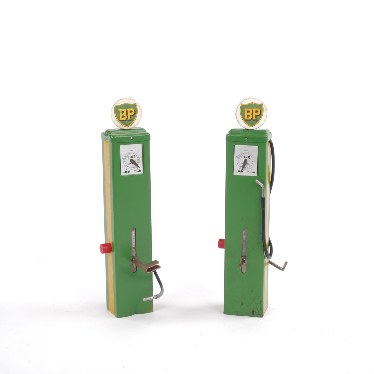 PETROL PUMPS, metal, “BP ENWEX-PUMPEN”.