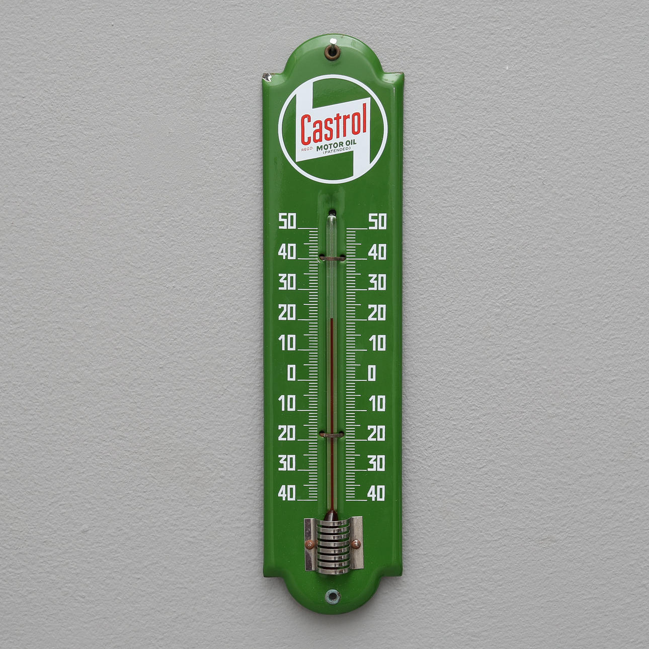 TERMOMETER, EMALJE, CASTROL MOTOROLIE.
