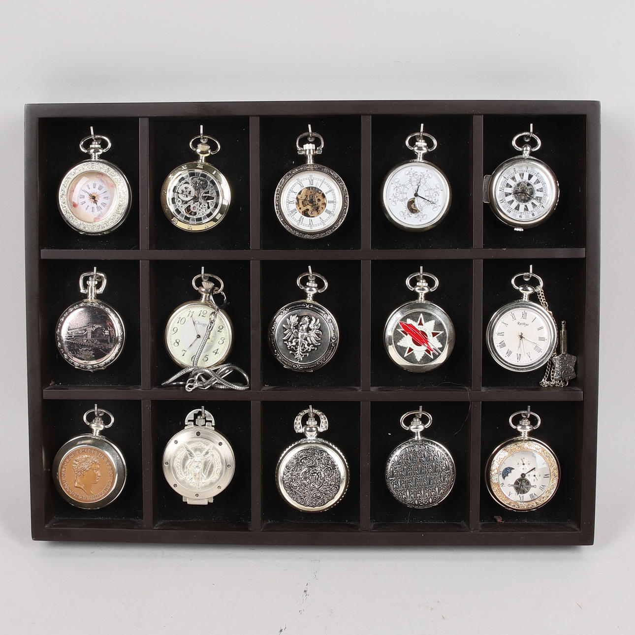 TASCHENUHR, 15-tlg. Die Heritage-Sammlung.