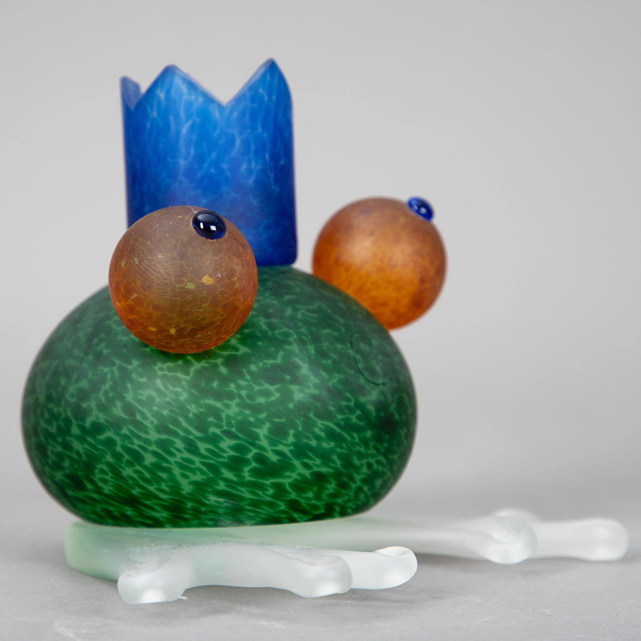 BOROWSKI. Kerzenständer Frosch.