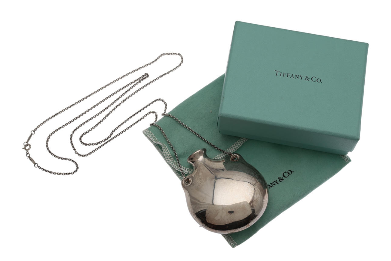 TIFFANY & CO. ELSA PERETT. Open Bottle pendant.