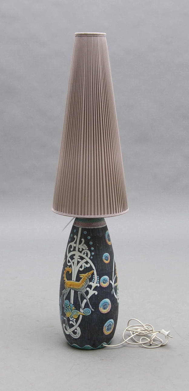 BORDSLAMPA, stengods, Marian Z.