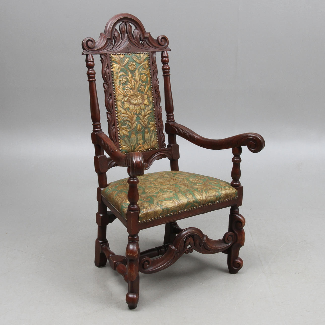 KARMSTOL, barockstil, 1900-talets andra hälft.