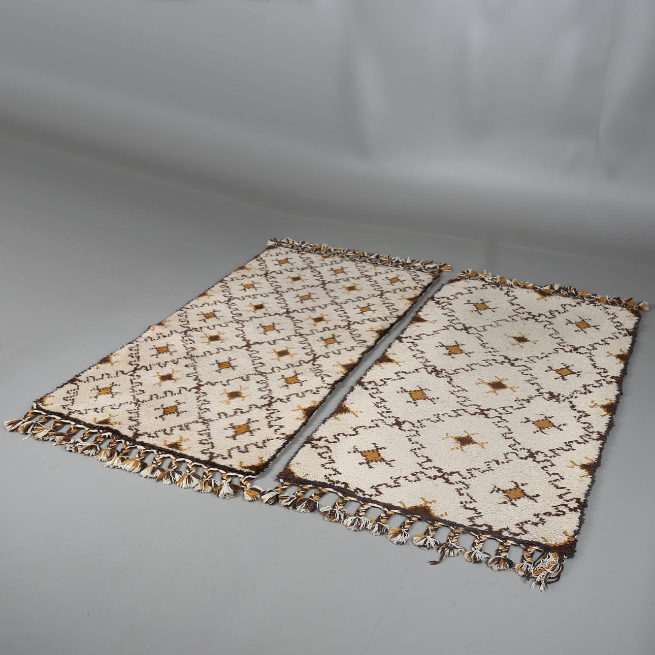 MATTOR, marockansk, 2 st, 158x90 cm samt 160x93 cm.