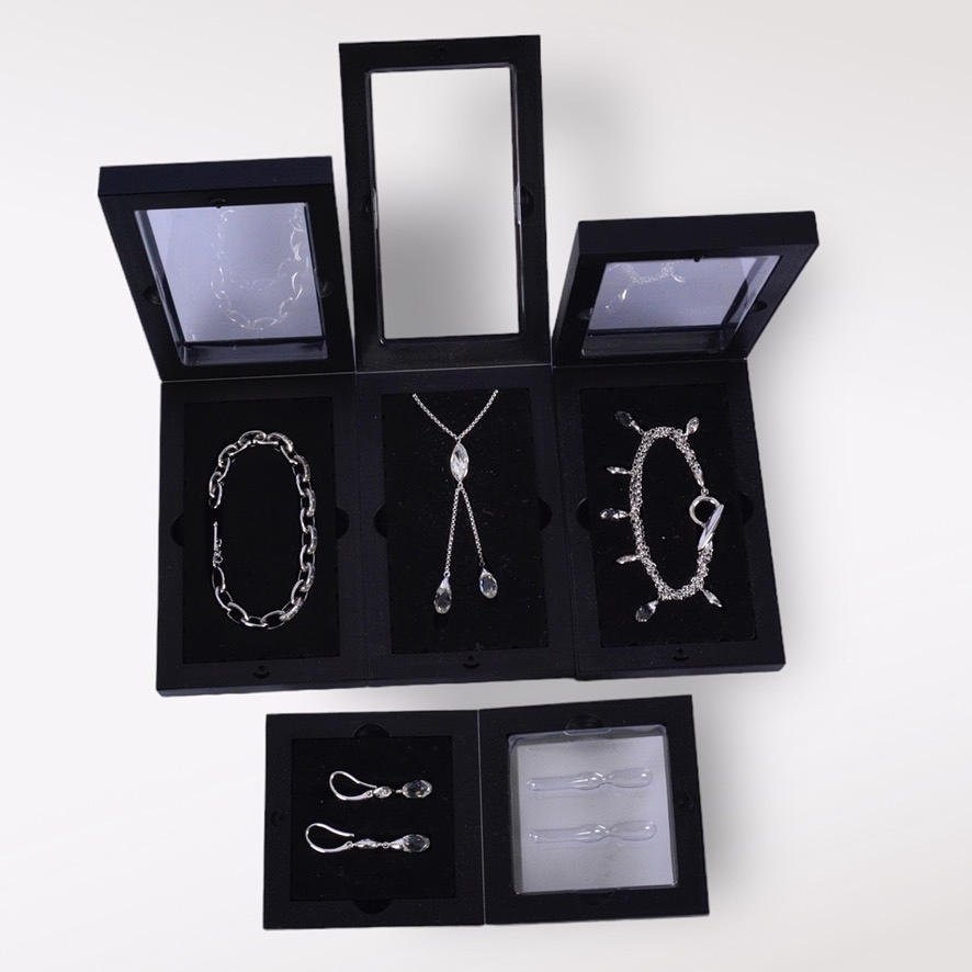 SCHMUCK, 4 Stück, Liora Swarowski Elements.