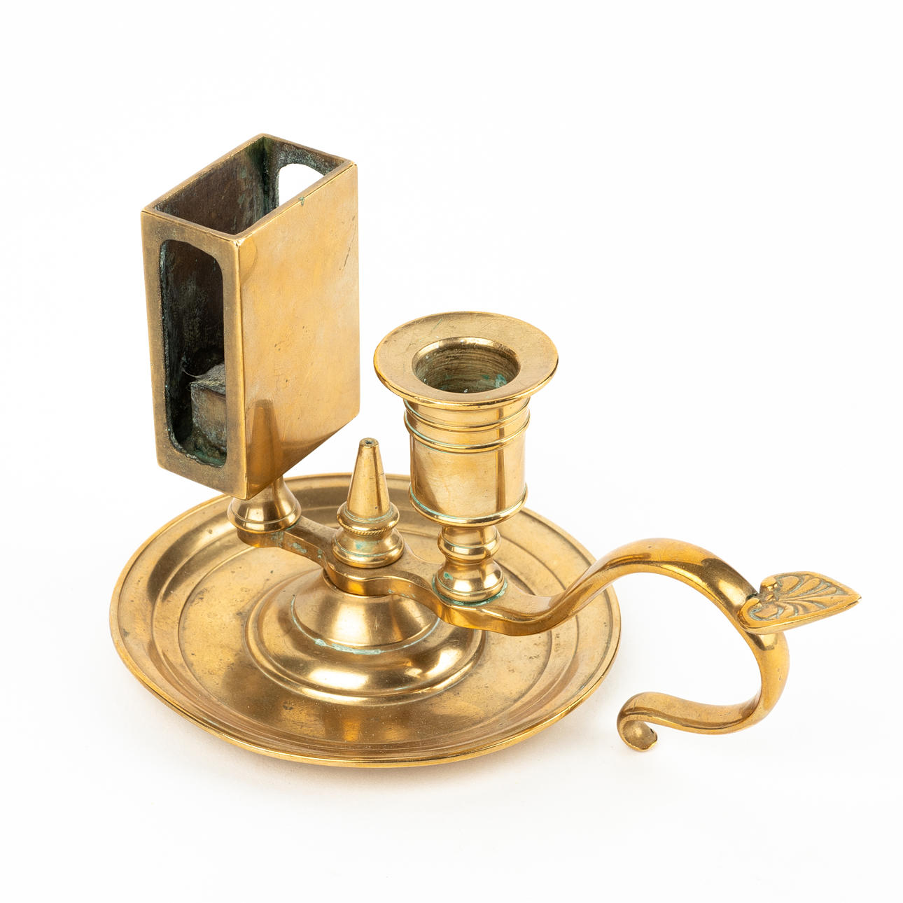 LJUSSTAKE, mässing, Gusum, 1891-1913.