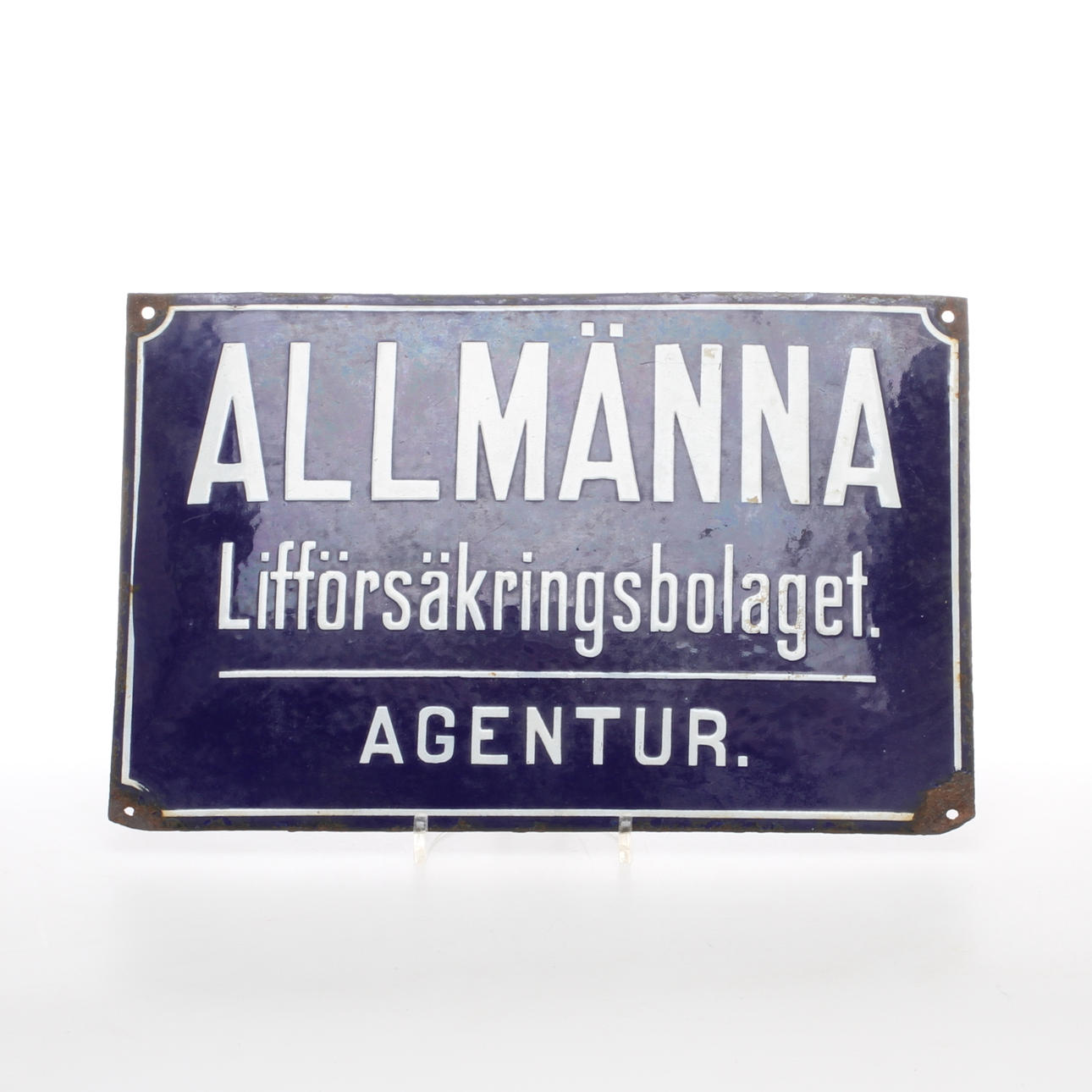 EMALJSKYLT, "Almänna Lifförsäkringsbolaget. Agentur.", 1900-talets första hälft.