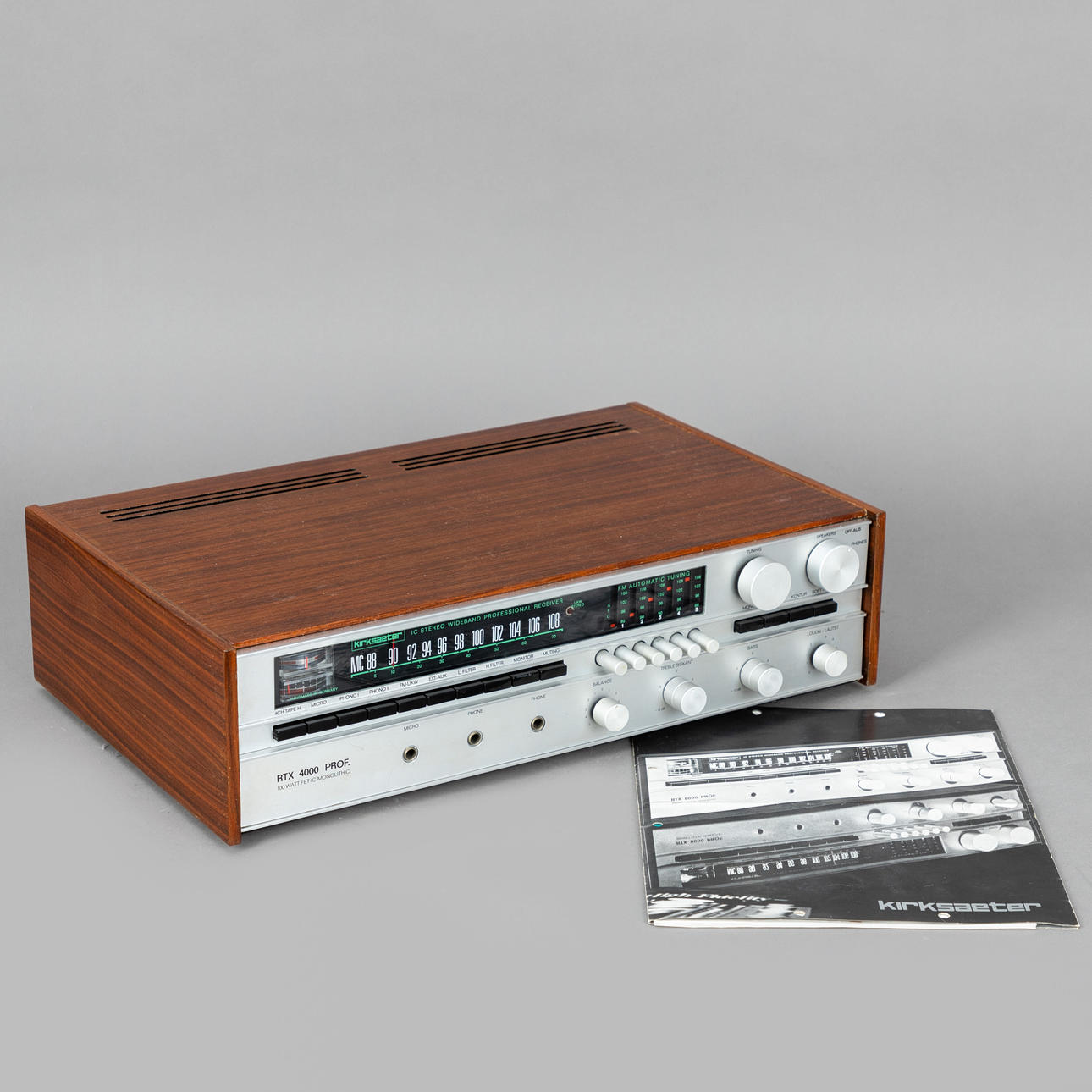 Kirksaeter RTX 4000 Pro Receiver.