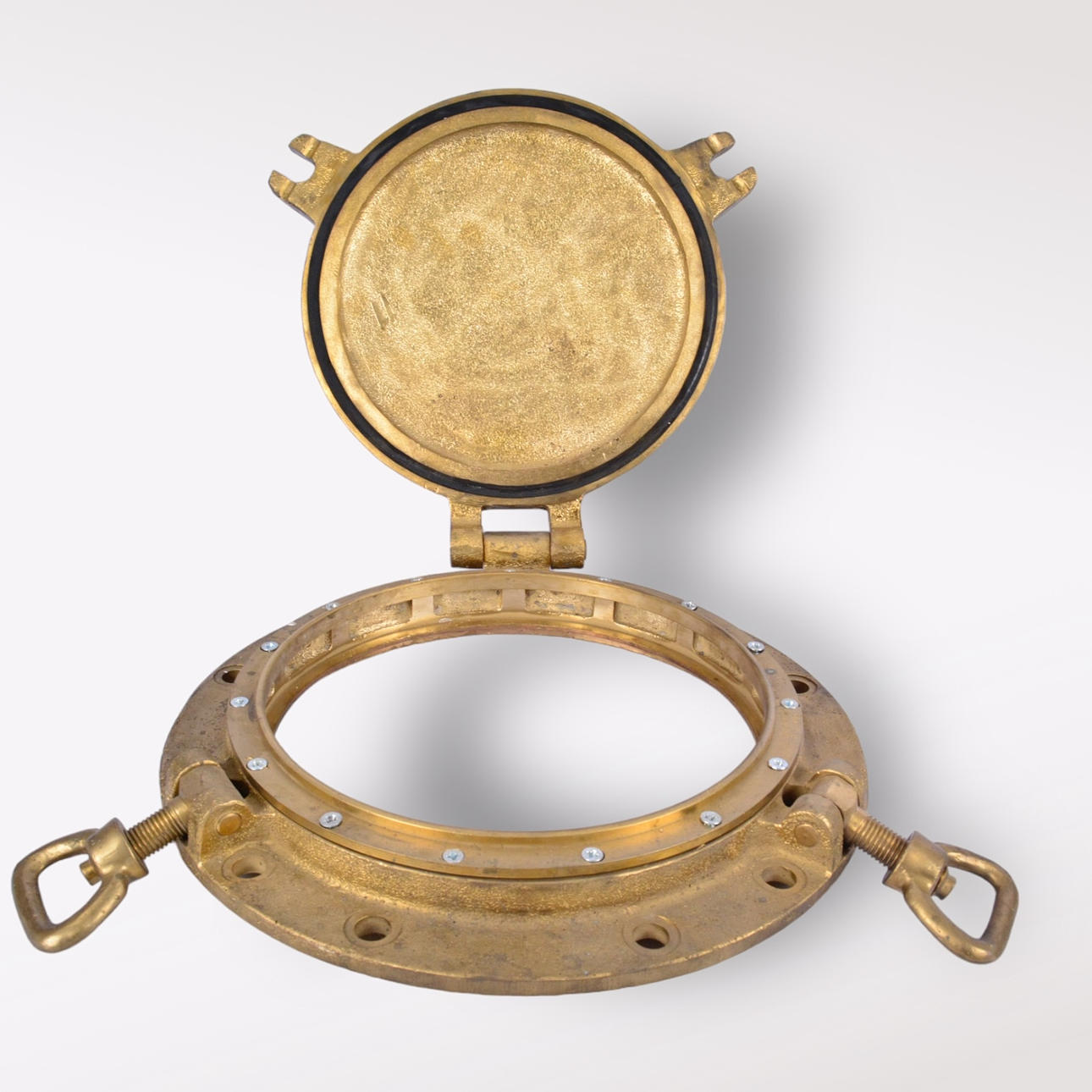 KARVINDUE, glas og messing, 1900-tallet.