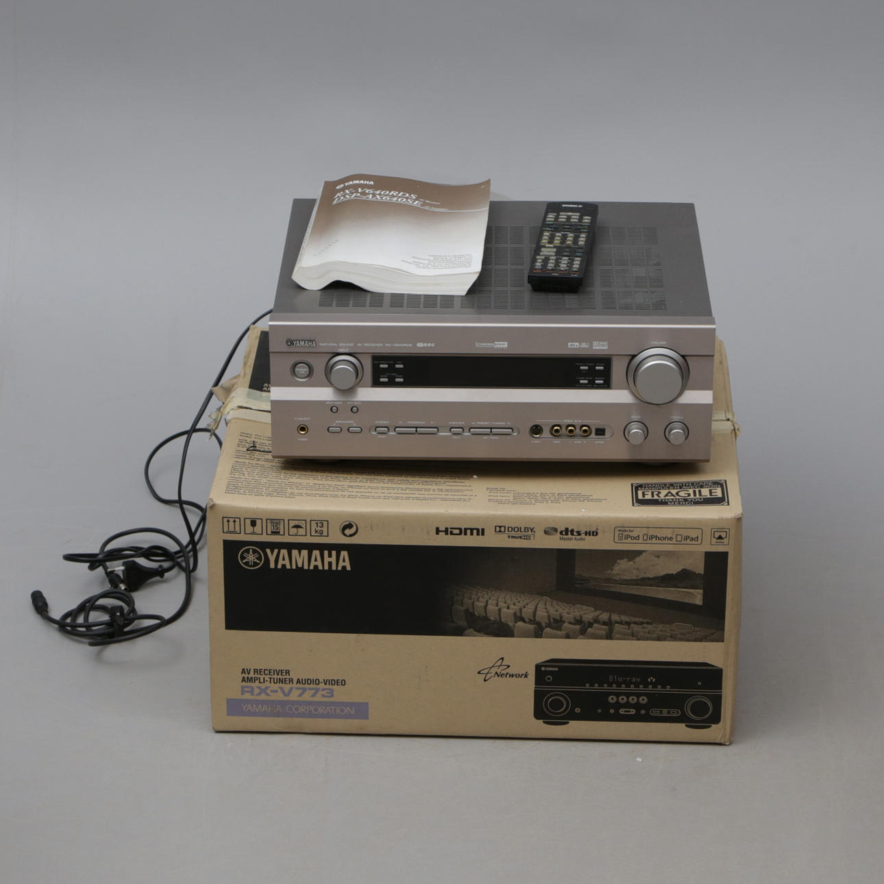 RECEIVER, Yamaha, AX-V 773.