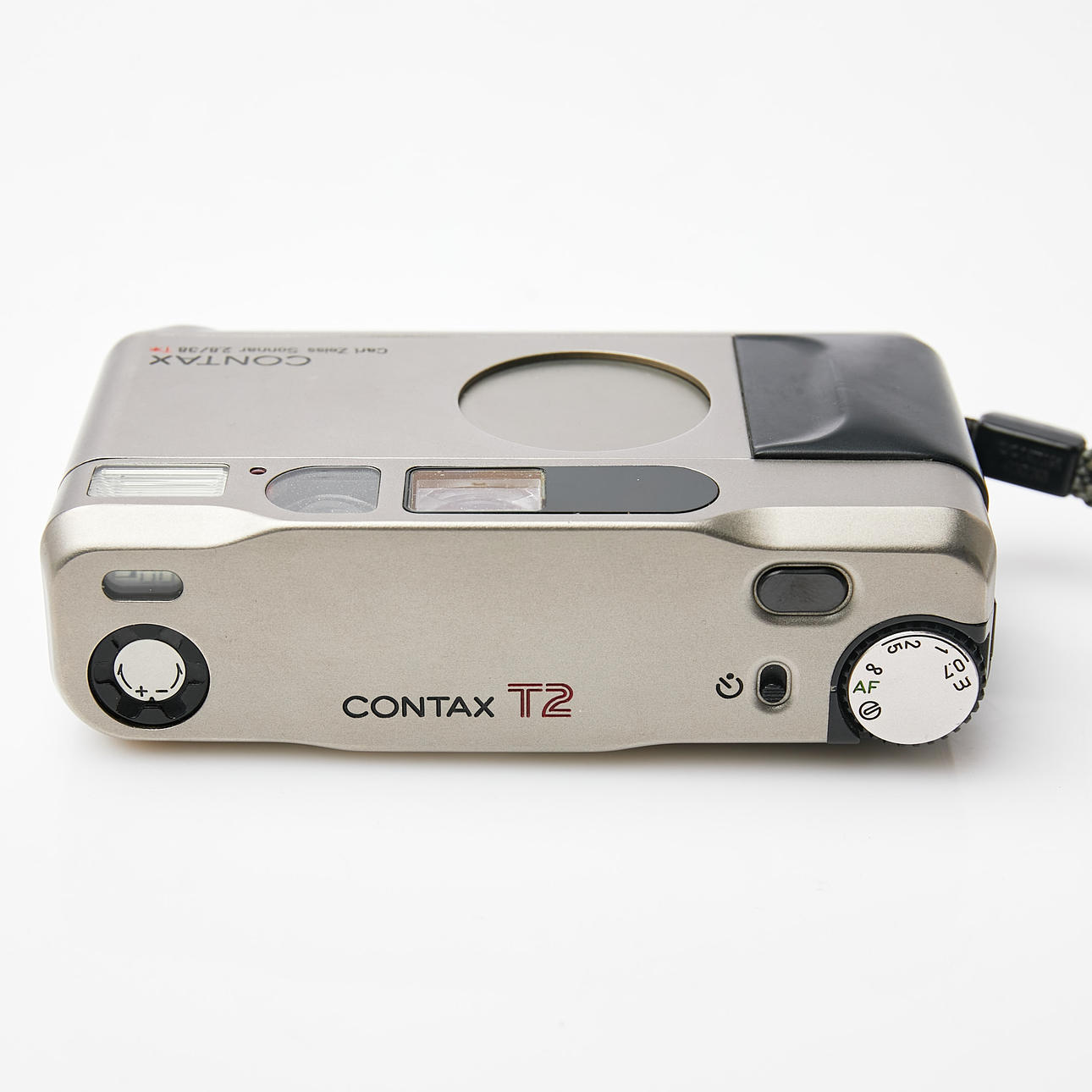 CONTAX T2, Carl Zeiss Sonnar 2.8/38 T, marked Kyocera Japan, No