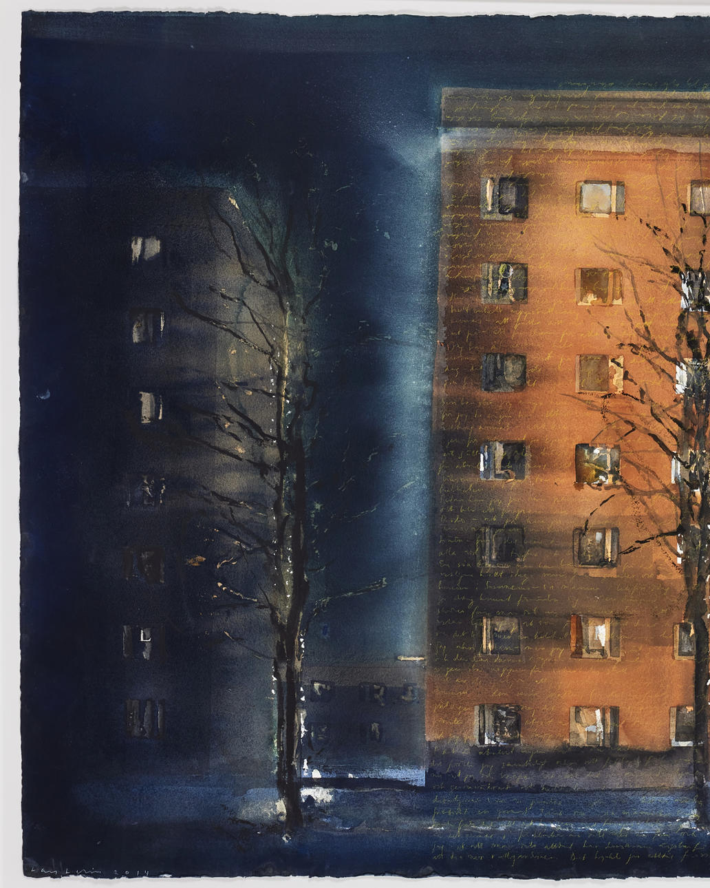 LARS LERIN. Husfasad.