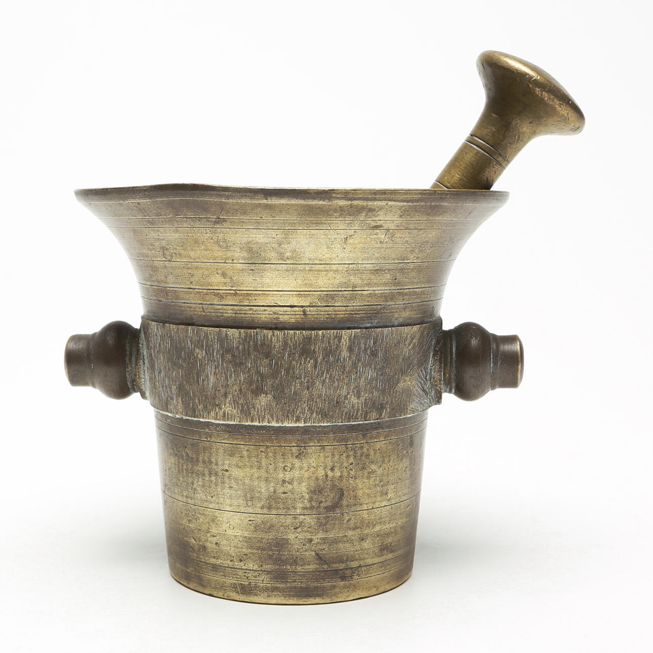 EIN ANTIKER MÖRSER, Erz.