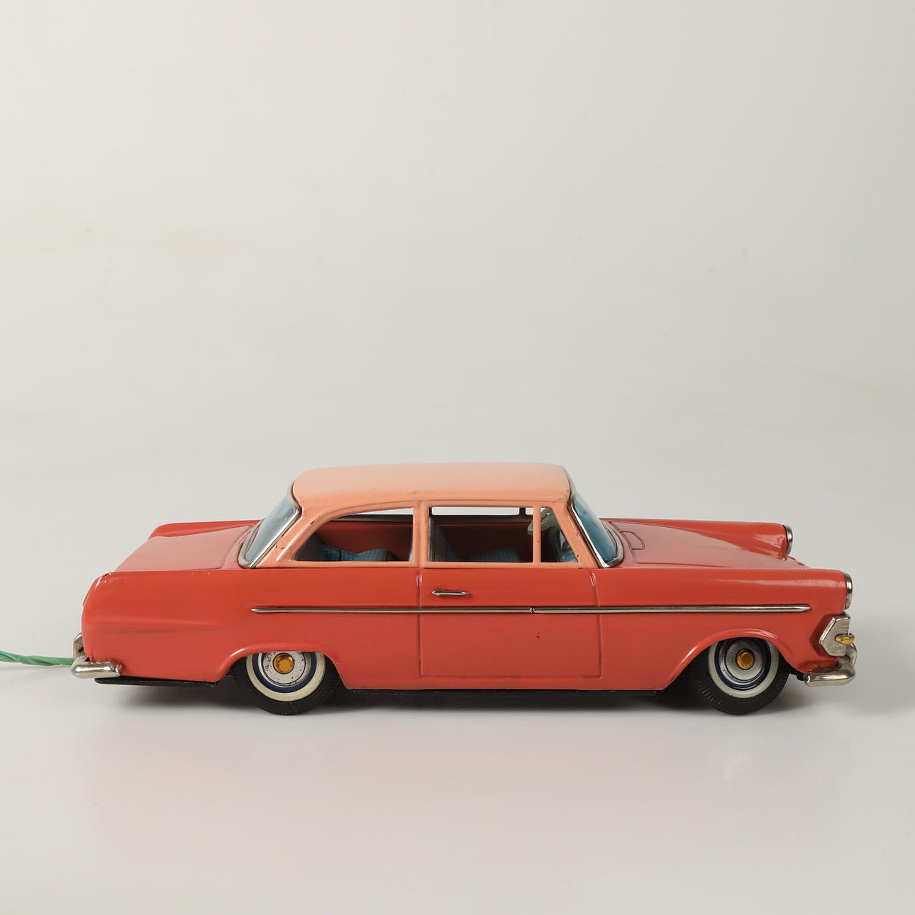 A toy car, battery powered, “Opel Rekord Sedan”, sheet metal, Sign