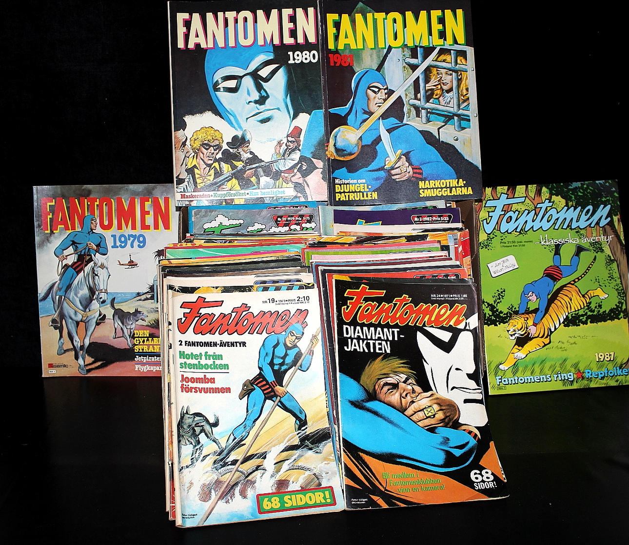 SERIETIDNINGAR, Fantomen, 1972-83.