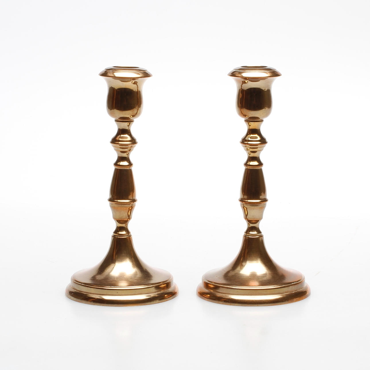 LJUSSTAKAR, ett par, Bersbo 1974.