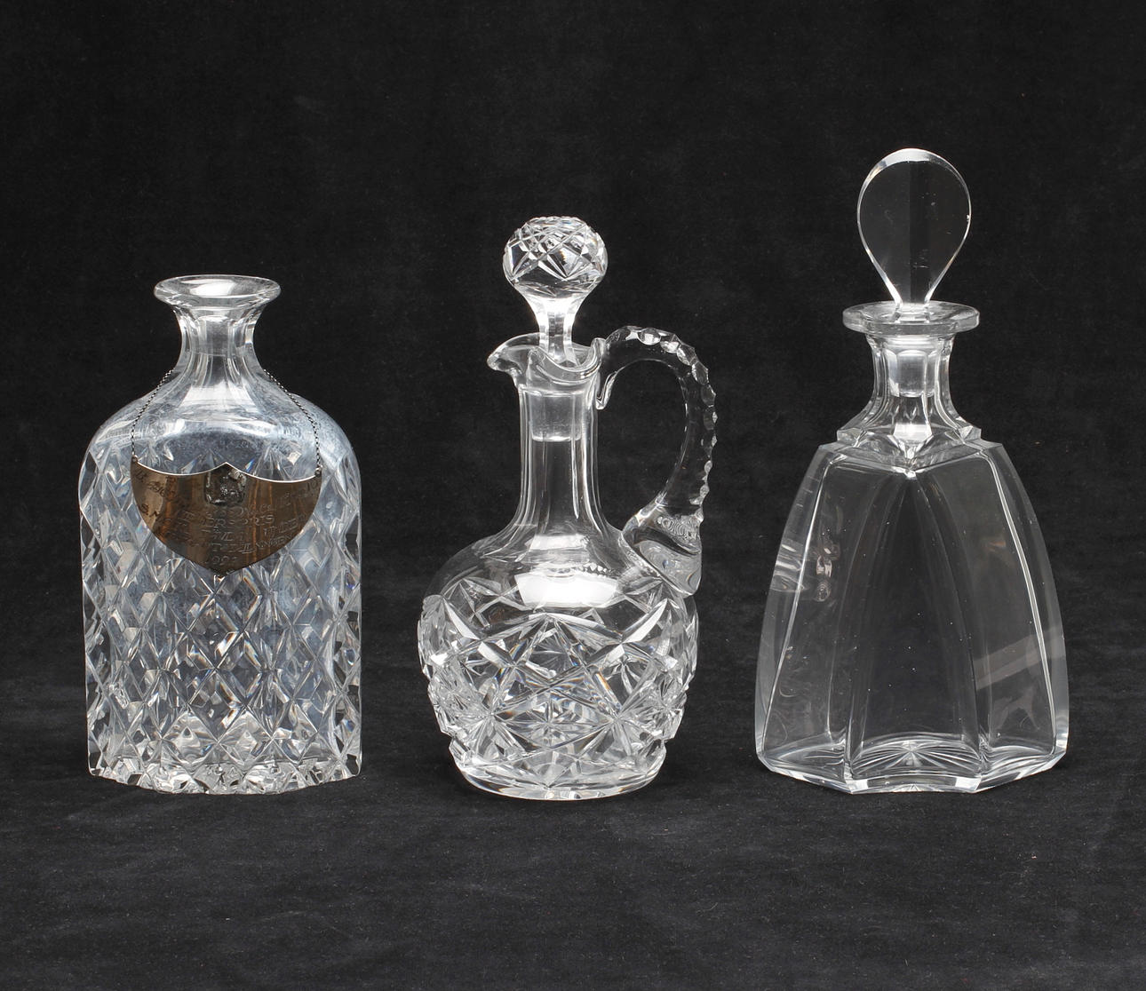 KARAFFER, 3 st, 1900-tal.
