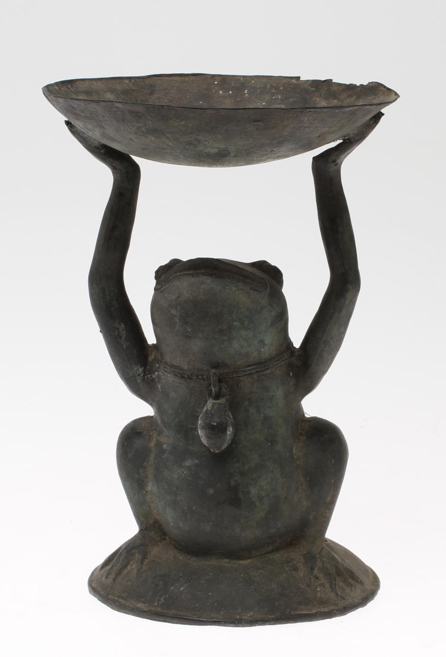 FÅGELBAD, metall, 1900-tal.