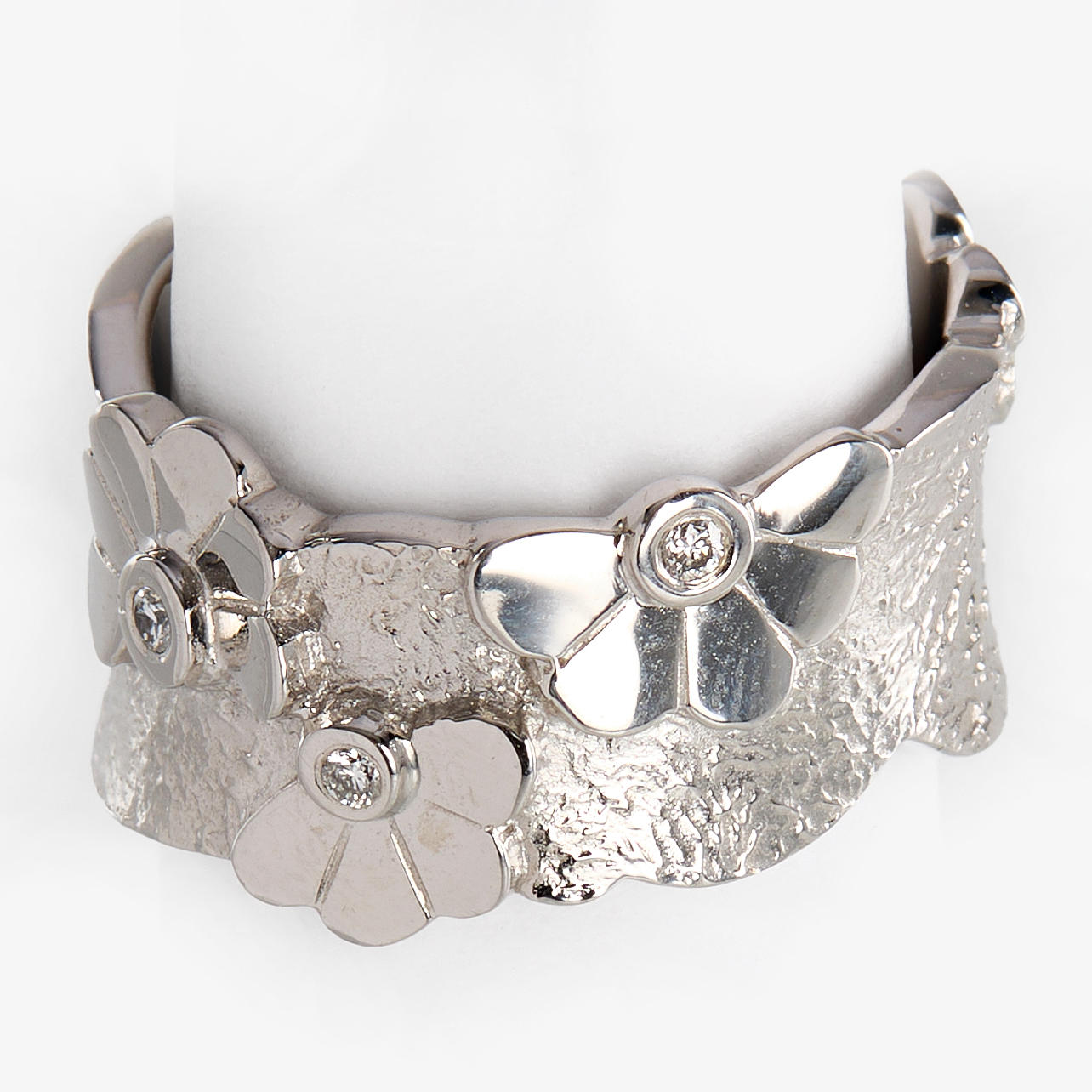 PER BORUP, ring 18k, med 6st diamanter.