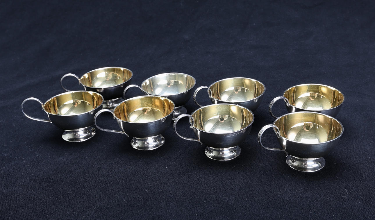 PUNSCHMUGGAR, Sverige, GAB, 8 st, 1944-1963.