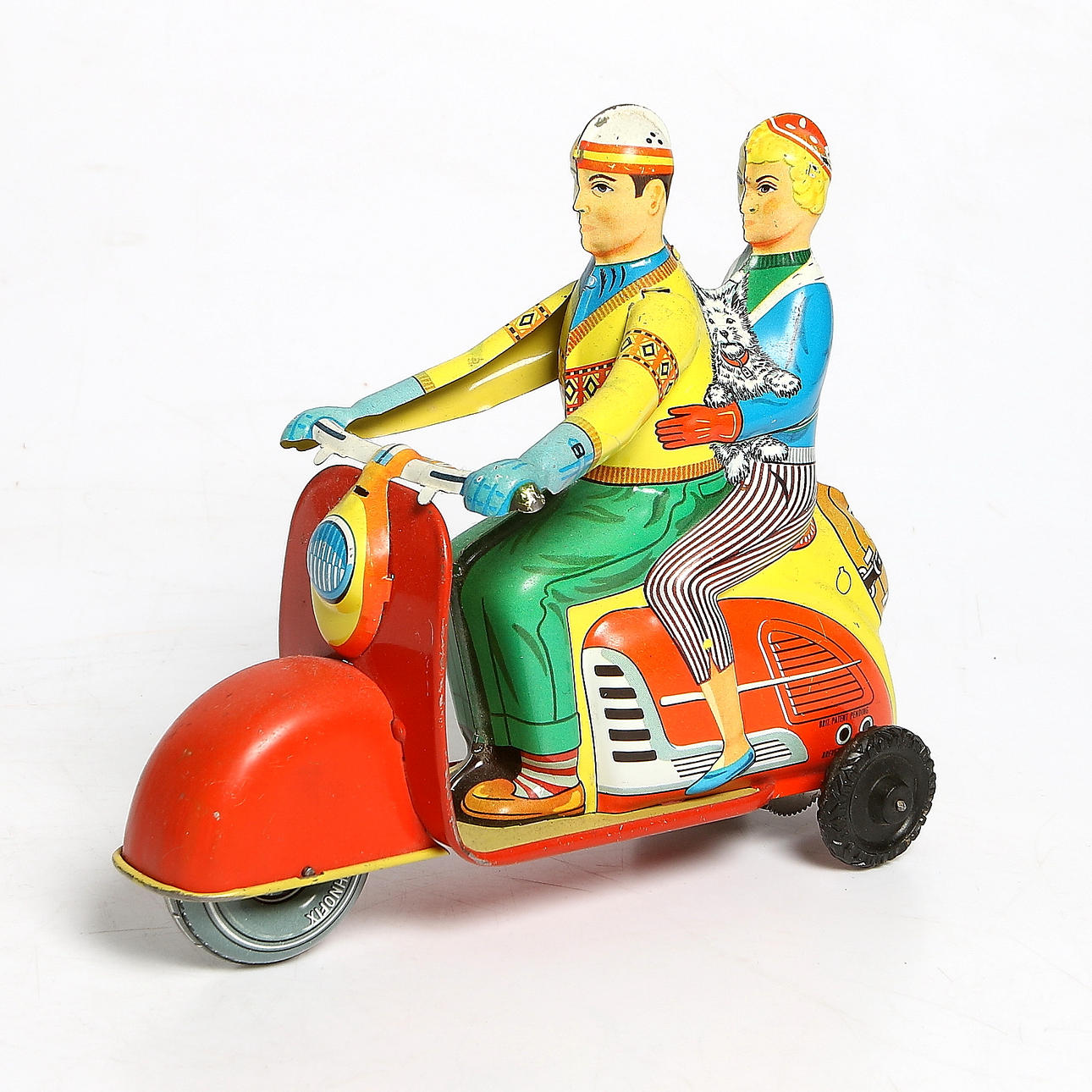 MEKANISK LEKSAK, Scooter, Technnofix, West Germany.