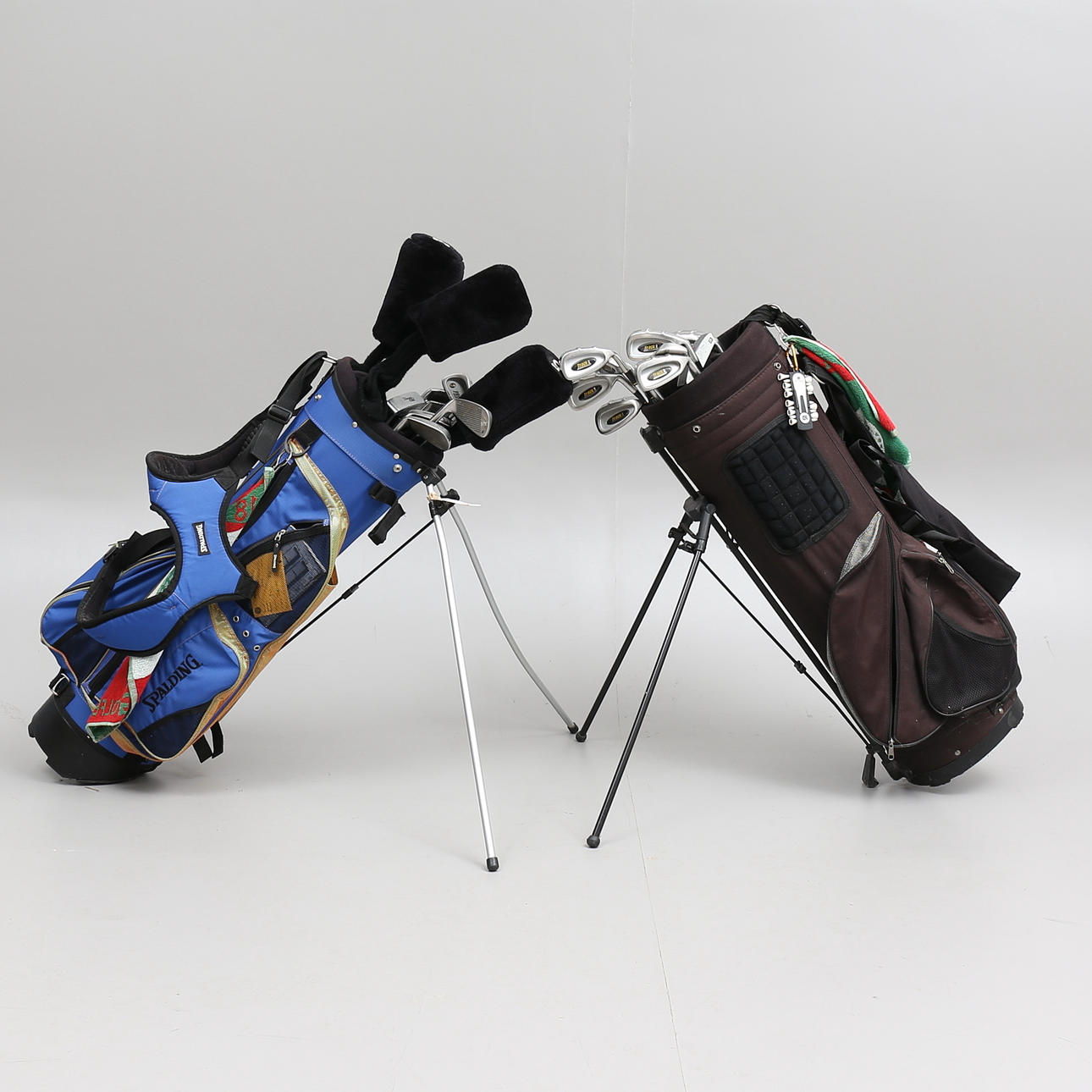 GOLFSET, 2 st, Spalding och Wild Cat.